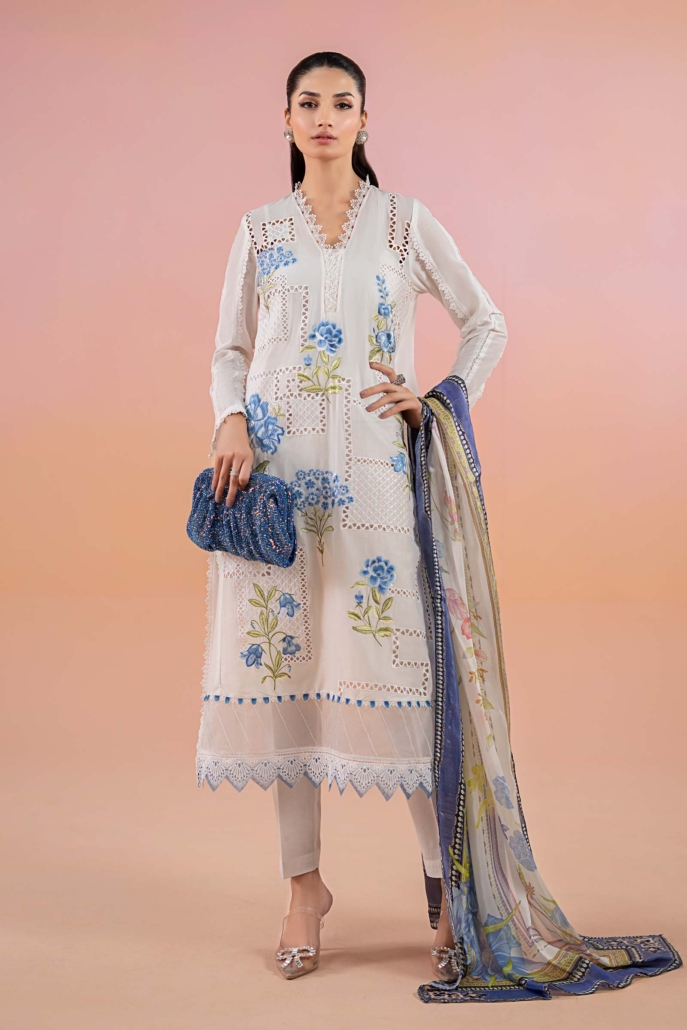 3 Piece Printed Lawn Suit  MPS-2501-A