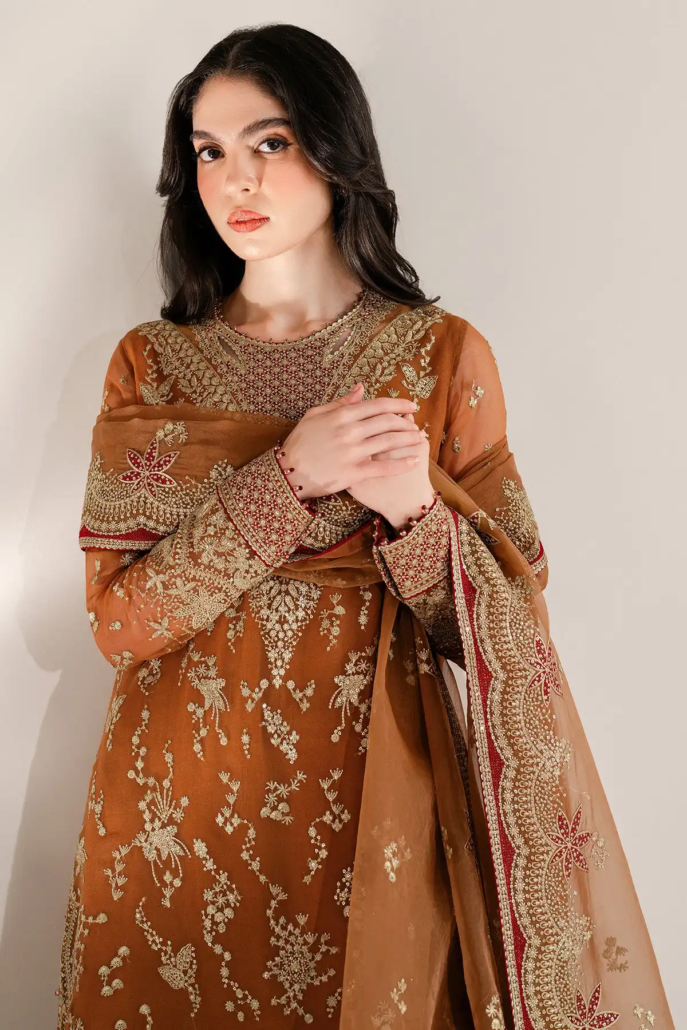 EMBROIDERED CHIFFON UC-3077