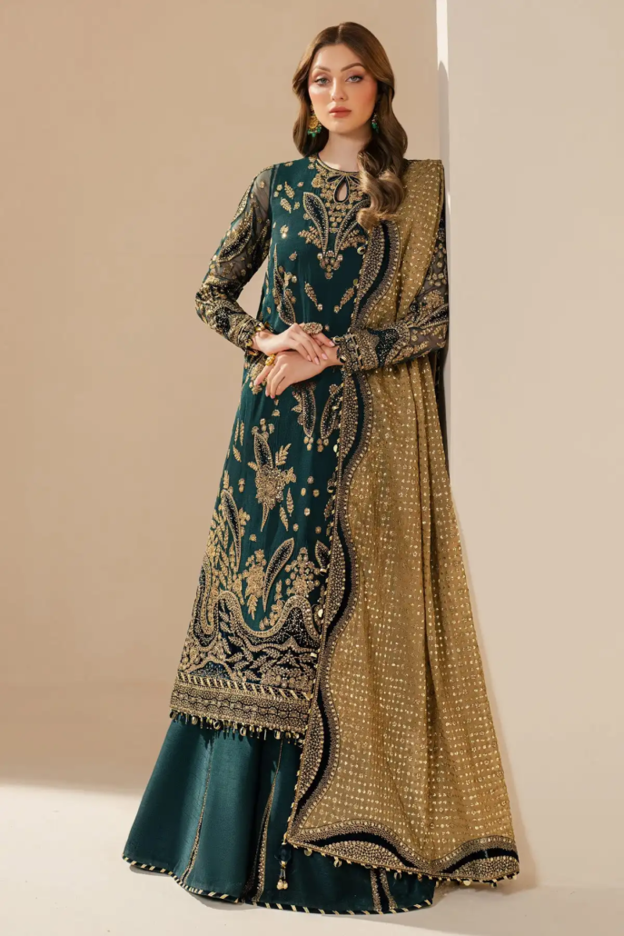 EMBROIDERED CHIFFON WF’25-06