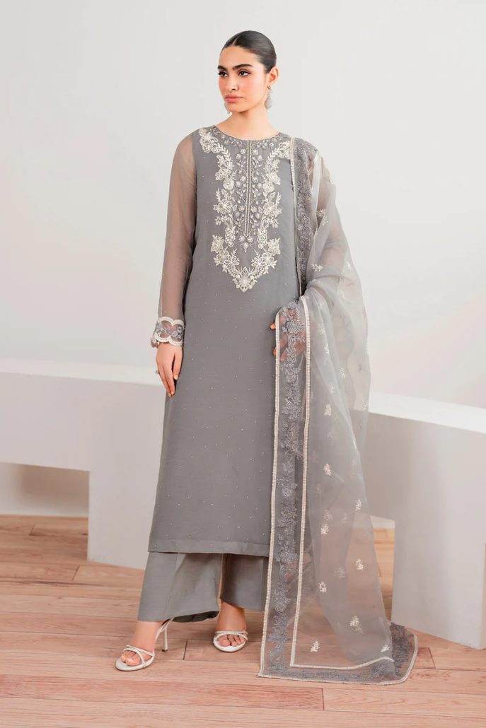 EMBROIDERED CHIFFON PR-991