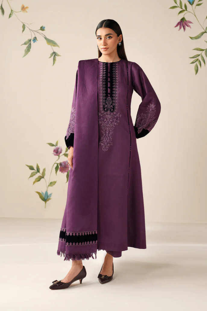 EMBROIDERED KHADDAR PR-1194