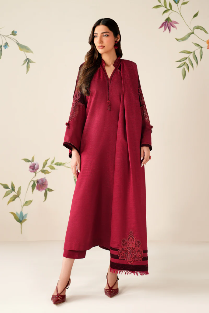 EMBROIDERED KHADDAR PR-1196