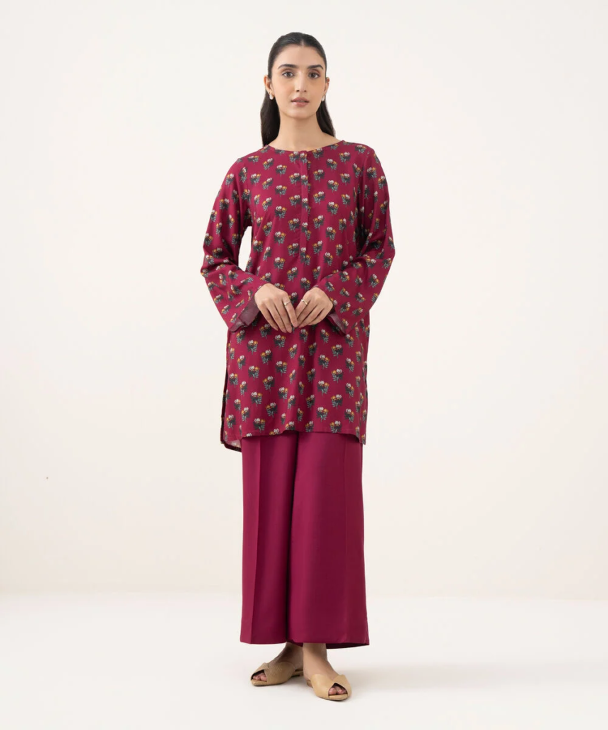 Printed Linen Viscose Shirt